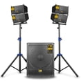 thumbnail image 1 of Sistema de Audio Profesional Steelpro Tubalcain 18 Negro, 1 of 10