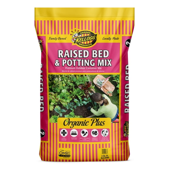 HI Kellogg Garden Organics- 2CF Raised Bed & Potting Mix
