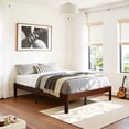 thumbnail image 2 of KATHY&BOB Full Size Wood Platform Bed Frame with Metal Legs, 14 inch Sturdy Heavy Duty Wood Bed Frames with Wooden Slats, Natural Classic Design, No Box Spring Needed, Easy Assembly, 2 of 10