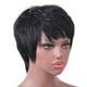 thumbnail image 2 of Peluca de Cabello Pelucas Cortas Negras con Corte Pixie de exterior exterior exterior Natural Yinane Peluca corta para mujer, 2 of 7