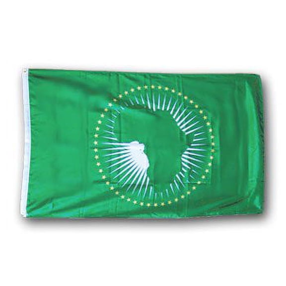 African Union - 3'X5' Polyester Flag