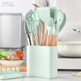 thumbnail image 2 of 13Pcs/Food Grade Silicone Kitchenware Suit with Shelf Storage Box Heat-resistant Non-stick Cookware Kitchen Baking Accessories, 2 of 3