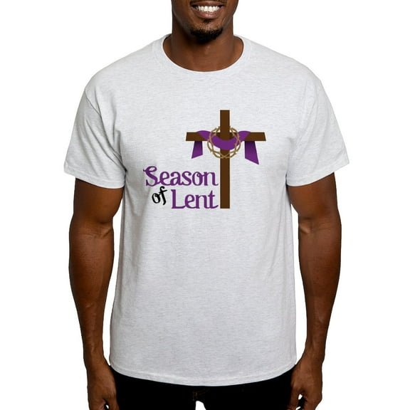 CafePress - Season Of Lent Light T Shirt - Men's Classic Graphic T-Shirt