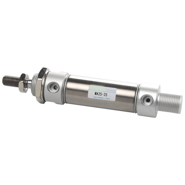 Cylindre Pneumatique en Acier Inoxydable Petit Mini Cylindre MA16-25/30/35/40/50/60/75/100/125/150, Résistant à l'Usure