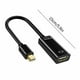 thumbnail image 3 of Cable de Mini DP a HDMI - Compatible con 4K, chapado en oro, para ampliación de pantalla de portátil/TV, 3 of 8