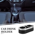thumbnail image 6 of Car Cup Stand Backseat Holder for Carriers Drinks Travel Black, 6 of 8