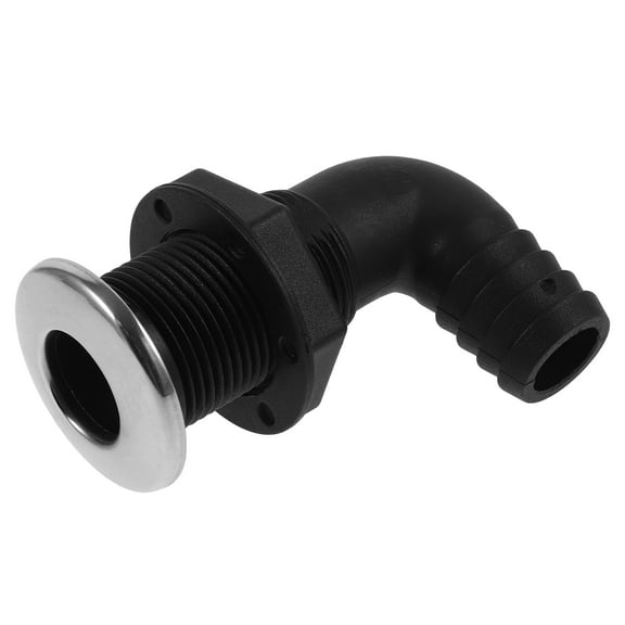 FUTUREORYY 1Pcs -Resistant Bent Shape Speedboat Drain Outlet for Yachts and Watercraft Boat Scupper Plugs