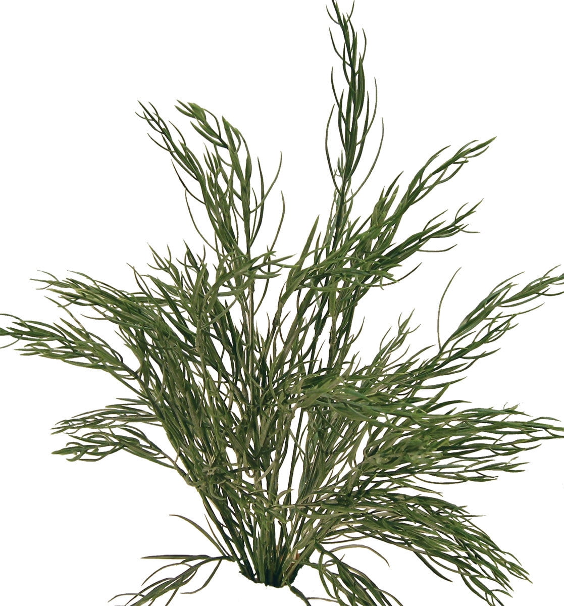 1 Pc, 22" Plastic Grass Filler Foliage Bush Perfect For Filler Foliage