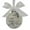 White F, variant on Feather Printed Plastic Pendant Light Style Ornament for Home Decoration, Elegant Design, Suitable for Gifting and Personal Use, White B