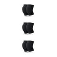 thumbnail image 1 of Wweixi 2pcs Polyester Breathable Knee Brace - Sweat-absorbing Quick Drying Fit All Leg Shape Extra Thick Black S 3Set, 1 of 6