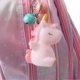 thumbnail image 1 of Kids Trolley Backpack Waterproof Reflective Labor Saving 2 Wheels Rolling Children School Bag for Travel Pink, 1 of 3