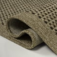 thumbnail image 5 of JONATHAN Y Maxine Easy Jute Contemporary Border Boho Fine Rib Weave Brown 3 ft. x 5 ft. Indoor/Outdoor Area Rug, 5 of 7