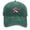 Green, variant on AJGRHE Unisex Cancer Awareness Ribbon Embroidered Baseball Caps Outdoor Sports Hats Hop Letter Adjustable Daily Wear Coffee One Size