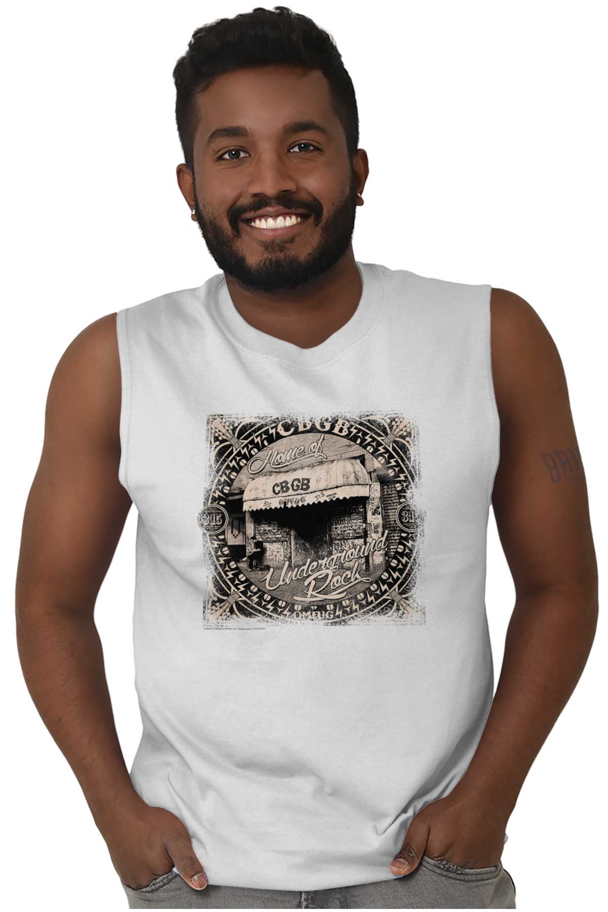 the rock sleeveless t shirts