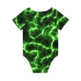 thumbnail image 2 of Rocae Green Lightning for Baby Climbing Clothes Soft Baby Romper for Active Infants Comfortable and Breathable Crawling Jumpsuit Unisex Baby Outfit 18 Months, 2 of 8