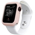 thumbnail image 4 of Thin Soft TPU Shockproof Bumper Case for iWatch Apple Watch Series 8/7 Sand Pink 41mm, 4 of 5