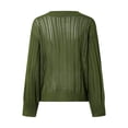 thumbnail image 3 of Vedolay Casual Jackets Women's Fall Casual Open Front Long Sleeve Work Business Lapel Jacket,Green L, 3 of 4