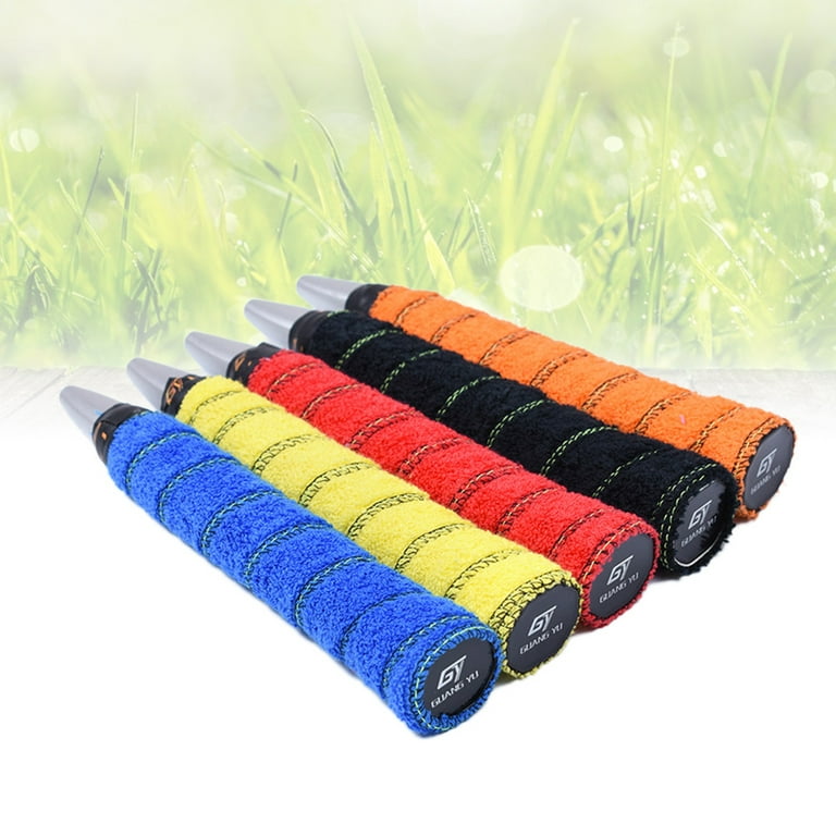 10pcs Tennis Badminton Racket Grip Tape Anti Slip Soft Racket Grip Wrap  Overgrip