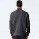 thumbnail image 4 of pstuiky camisetas de manga larga para hombre, Blusa/camisa de moda para hombre, de color liso, con cuello alto, cremallera y botones. salir tops m, 4 of 8