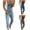 ZA-Dark Blue Pants, variant on Women's Ripped Denim Bib Pants Distressed Stretch Overalls Vintage Adjustable Straps Jumpsuits Classic Trendy Slim Fit Jeans Sleeveless Romper