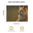 thumbnail image 3 of ARISTURING  Canvas Print Wall Art Fox Portrait in the Autumn Landscape Animals Wilderness Photography Modern Art Rustic Scenic Relax/Calm Multicolor for Living Room, Bedroom, 20x16in, 3 of 6