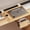 Wood, variant on Bedside Shelf Wood, Foldable Clip-On Bunk Bed Table Shelf for Top Bunk Space Saving Bed Side Table Tray for College Dorm Room Essentials, Loft Nightstand Organizer Tray with 2 Cord Hole