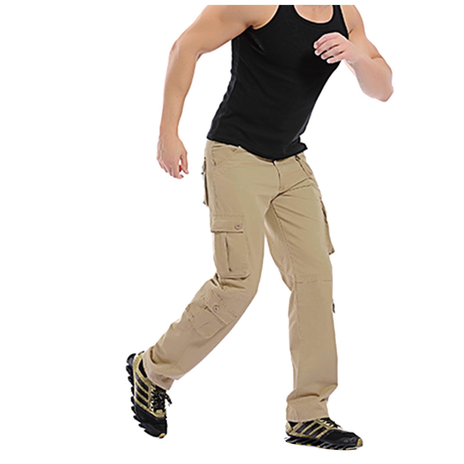 XYXIONGMAO Streetwear Hip Hop Cargo Joggers Pants for Men