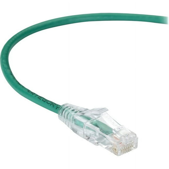Black Box Slim-Net Cat.6 Patch UTP Network Cable 10 ft Green