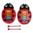 thumbnail image 2 of Toddler Xylophones, Xylophone Safe Educational Mini 2Pcs  for Gift, 2 of 7