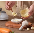 thumbnail image 2 of Procesador de alimentos de manivela, machacador de ajo, utensilio de cocina, molinillo de ajo doméstico, cortador de verduras multifuncional, 2 of 2