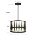 thumbnail image 6 of Crystorama Lighting - Royston - 3 Light Pendant In Modern and Contemporary, 6 of 7