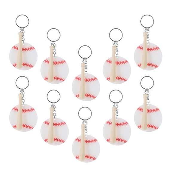 Hytrove Decorative Key Chains Acrylic For present 10Pcs