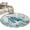 Teal Blue, variant on Teal Turtle Coastal Round Area Rug 3.3Ft Washable Circle Rugs for Dining Room Table, Summer Beach Coral Nautical Ocean Non-Slip Carpet Floor Mats Indoor Outdoor Carpet Runner Aesthetic Home Decor