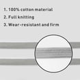 thumbnail image 3 of Cotton Shoe Laces for Golden Goose Sneakers, 100% Cotton Flat Athletic Shoelaces, 3 of 5