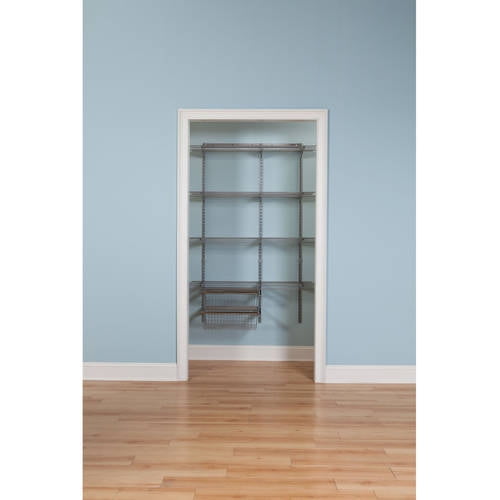 Rubbermaid Fasttrack Closet Pantry Organizer Kit Bios Pics