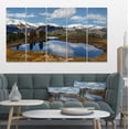 thumbnail image 1 of Lake with Pine Trees Reflecting Sky - Extra Large Landscape Canvas Art Print, 1 of 3