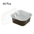 thumbnail image 3 of 40Pack 5oz Disposable Mini Cake Pans with Lids Coffee for Baking and Parties, 3 of 6