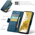 thumbnail image 4 of Funda tipo cartera para Samsung Galaxy S22 Ultra 5G con bloqueo RFID, tarjetero, soporte magnético, funda protectora de piel con tapa para Samsung Galaxy S22 Ultra 5G de 6,8 pulgadas, 4 of 6