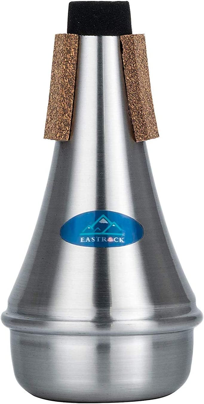 Eastrock Trumpet Mute,Lightweight Aluminum Mini Trumpet Practice Mute