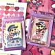 thumbnail image 3 of Estuche de tarjetas coleccionables de Crayon Shin-Chan, tarjetas láser de Anime japonés, pegatinas Flash, marcadores coleccionables, 3 of 4