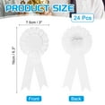 thumbnail image 2 of Uxcell 24 Pcs Cintas de Premio 1er, 2do, 3er Lugar Ganador Cinta de Rosa, Blanco, 2 of 7
