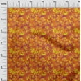 thumbnail image 2 of oneOone Cotton Poplin Twill Orange Fabric Batik Sewing Fabric By The Yard Printed Diy Clothing Sewing Supplies 56 Inch Wide, 2 of 4