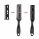 thumbnail image 5 of Peine para cortar el pelo, peine para cortar el pelo de doble cara con hoja de acero inoxidable, paquete de 3 (negro) Adepaton LKX-1425, 5 of 6