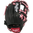 thumbnail image 2 of Rawlings R9 11.5-Inch Infield Glove | 200 Pattern | RHT | Black/Pink, 2 of 2