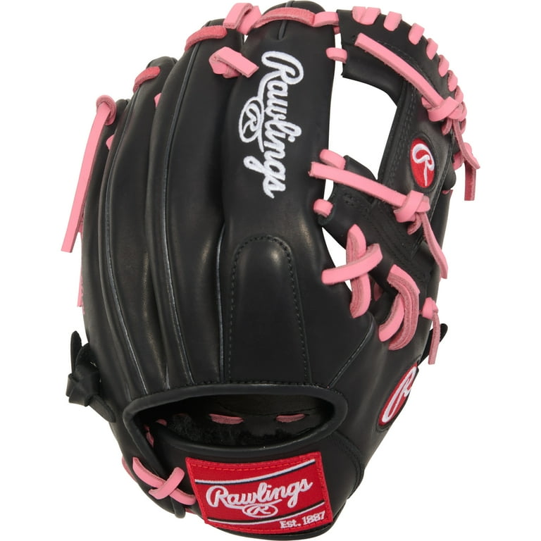 Rawlings R9 11.5-Inch Infield Glove | 200 Pattern | RHT | Black