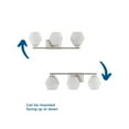 thumbnail image 5 of Copeland Collection Three-Light Brushed Nickel Vanity Mid-Century Modern Vanity Light, 5 of 10