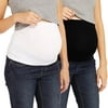 Oh! Mamma Women's Maternity Shirt/Clothing Extender, 2-Pack Value Bundle