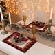 thumbnail image 4 of Mini Grinch Ornaments Grinch Ornaments Grinch Christmas Decorations Cartoon Printed Rectangular Dining Mat Water Cup Mat Cute Dining Mat Suitable For Placing Plates, 4 of 5