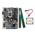 thumbnail image 1 of Placa base de minería B75 16G LGA 1155 placa base SATA pieza de ordenador resistente al desgaste placa base accesorios de modificación para PC 1 Juego Inevent EL023214-00B, 1 of 6