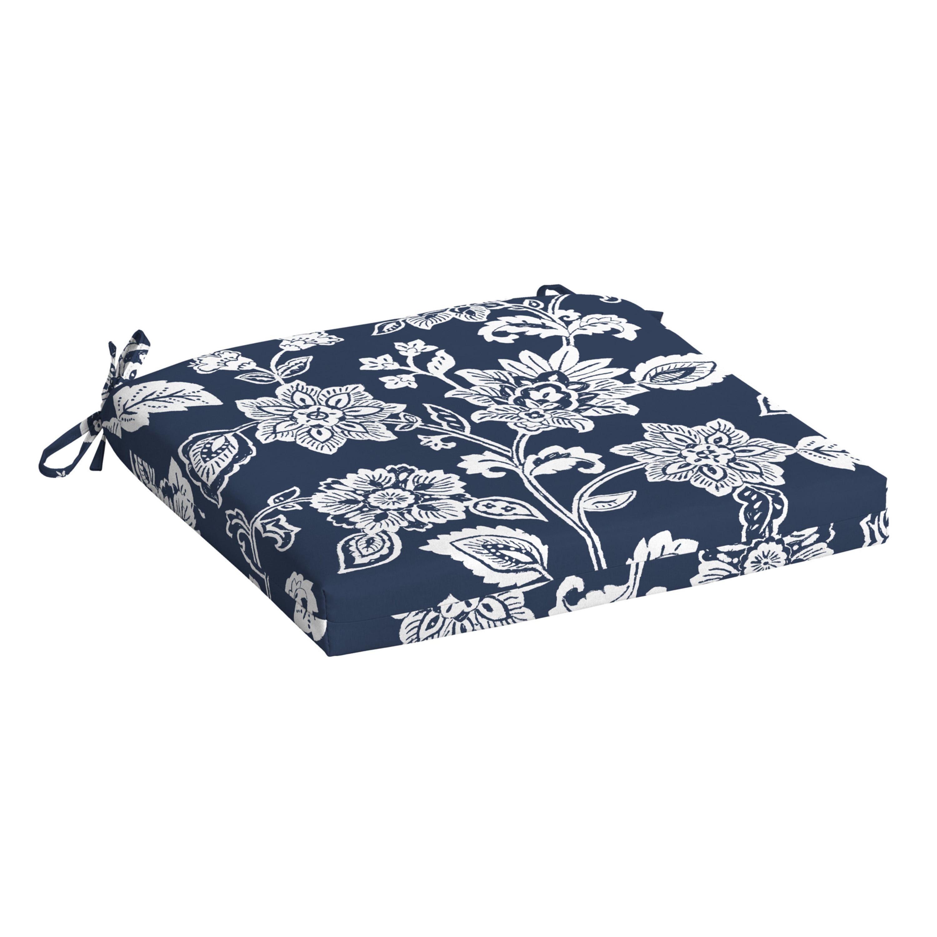 Arden Selections Outdoor Seat Cushion 18 x 19, Sapphire Blue Ashland